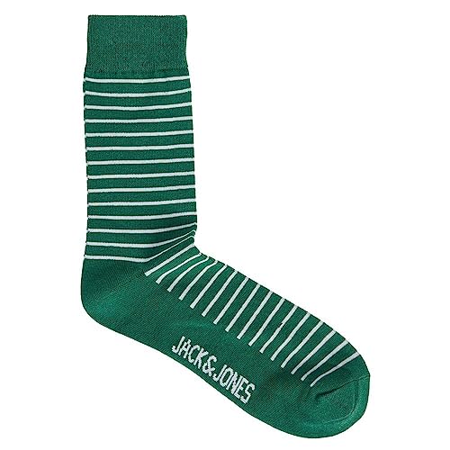 JACK & JONES Herren Jackay Stripe Noos Socken, Aventurine ,Einheitsgröße von JACK & JONES