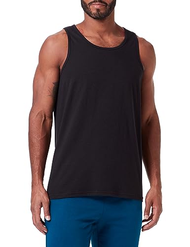 JACK & JONES Herren Jactank Top 5 Pack, Black/Pack:black - Black - Black - Black ,S von JACK & JONES