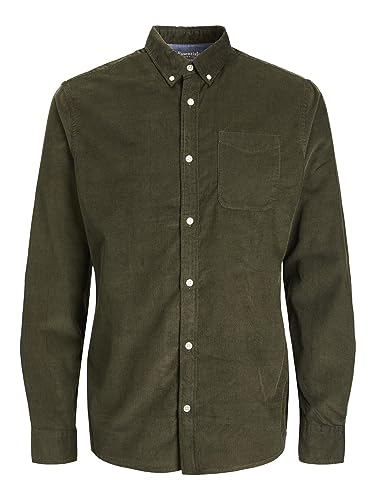 JJECLASSIC Cord Shirt LS SN von JACK & JONES