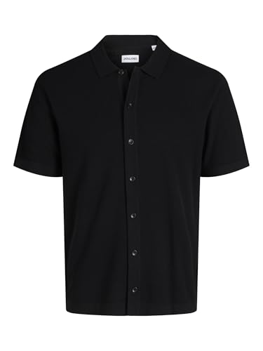 JJEEMIL Knit Structure Shirt SS SN von JACK & JONES