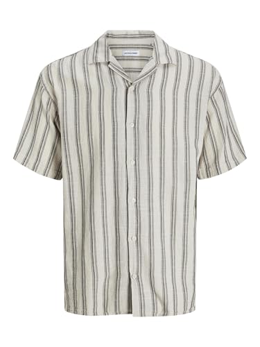 JJEENZO Stripe Resort Shirt SS SN von JACK & JONES