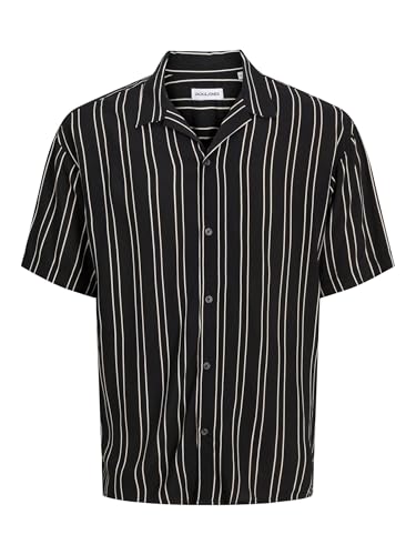 JJEJEFF Stripe Resort Shirt SS SN PLS von JACK & JONES