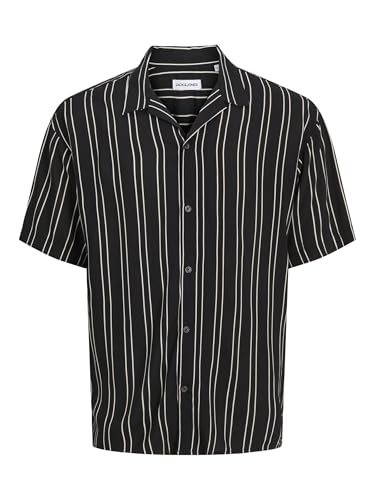 JJEJEFF Stripe Resort Shirt SS SN von JACK & JONES