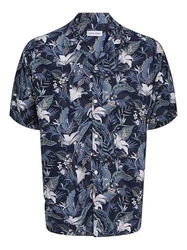 JJEJEFF Tropical AOP Resort Shirt SS SN von JACK & JONES