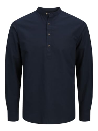 JJESUMMER Half Placket Shirt LS SN von JACK & JONES