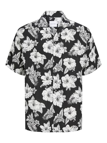 JJGURU Monochrome AOP Resort Shirt SS von JACK & JONES