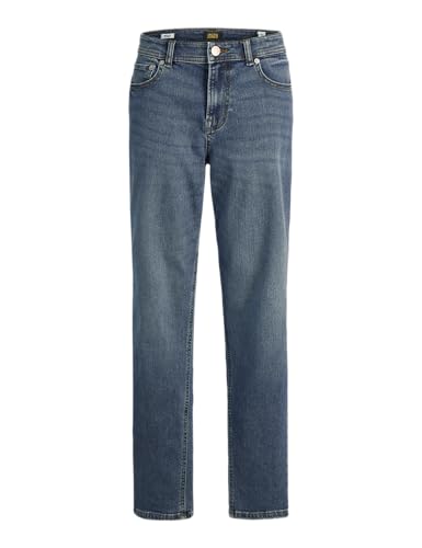 JACK & JONES Jungen Jeanshose JJICLARK JJORIG Stretch SQ 223 NOOS MNI 12257110,Blue Denim,98 von JACK & JONES