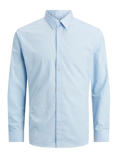 JACK & JONES JJJOE Shirt LS TC NOOS JNR, Cashmere Blue, 128 von JACK & JONES