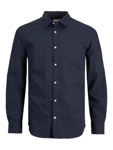 Jack & Jones JJJOE Shirt LS TC SN MNI 12257417,Cashmere Blue,110 von JACK & JONES