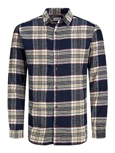 JJPLAIN Fall Check Shirt LS von JACK & JONES