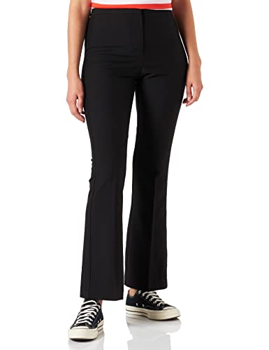 JJXX Damen JJXX JXKATIE SLIM FLARED HW PANT NOOS Chino, Black, 27/30 von JACK & JONES