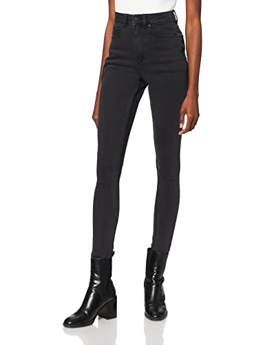 JJXX Damen JJXX JXLISBON MOM HW CC4004 NOOS Jeans, Black Denim, 25/32 von JACK & JONES