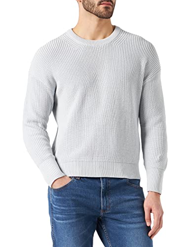 JJXX Damen JJXX JXMILA LS TWIST CREW NECK KNIT NOOS, Gray Dawn, L EU von JACK & JONES