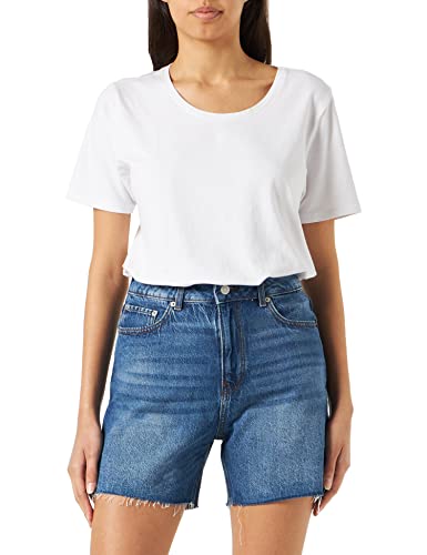 JJXX Jack & Jones Damen Jxaura Rh Shorts Hw Ra Denim Sn Shorts, Medium Blue Denim/Detail:ra002, XL JJXX Jack & Jones Damen Jxaura Rh Shorts Hw Ra Denim Sn Shorts, Medium Blue Denim/Detail:ra002, XL von JACK & JONES