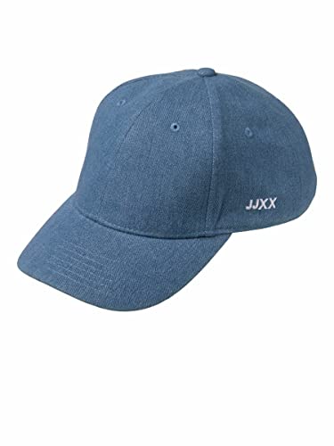 JJXX Damen Jjxx Jxbasic Small Logo Denim Cap Baseballkappe, Medium Blue Denim, Einheitsgröße EU von JACK & JONES