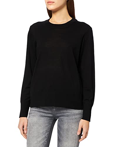 JJXX Damen Jjxx Jxrye Merino Crew Neck Knit Noos Pullover, Schwarz, L EU von JACK & JONES