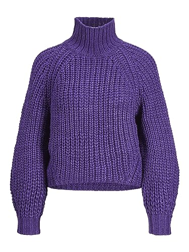 JJXX Damen Jxkelvy Chunky High Neck Knit Sn Strickpullover, Acai, S EU von JACK & JONES