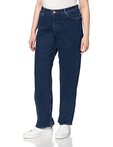 JJXX Jack & Jones Damen JXSEVILLE Loose MW CC5001 NOOS Jeans, Dark Blue Denim, 29/30 von JJXX