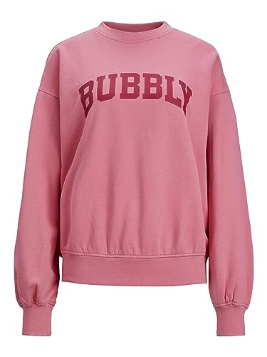 Jack&Jones Damen JXJADA Soft Loose LS Sweat SWT NOOS Sweatshirt, Confetti/Print:Bubbly, L von JJXX