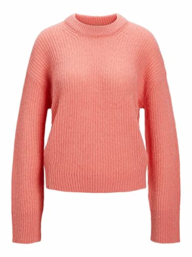 JJXX Women's JJXX JXEMBER LS Fluffy SOLID CNECK Knit NOOS Pullover, Tea Rose, L von JACK & JONES