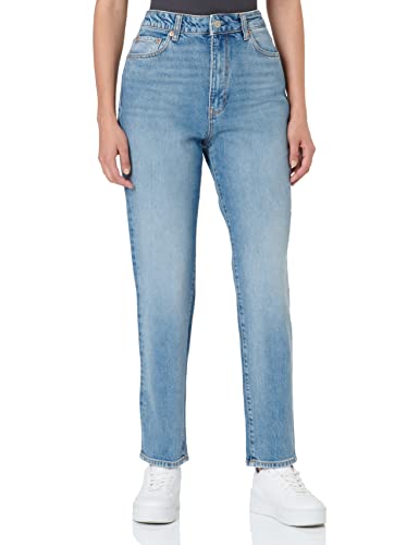 JJXX Women's JXBERLIN Slim HW RC2005 NOOS Hose, Light Blue Denim, 30/32 von JACK & JONES