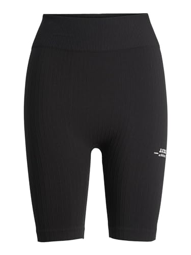 JJXX Women's JXCHARLOTTE Seamless ATHL NOOS Shorts, Black, M von JACK & JONES