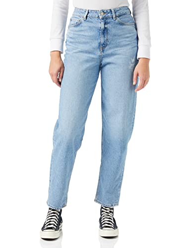 JJXX Women's JXLISBON MOM HW CR4022 NOOS Hose, Medium Blue Denim, 27/30 von JACK & JONES