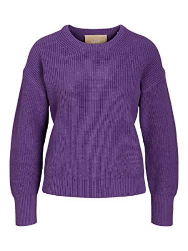 JJXX Women's JXMILA LS Twist Crew Neck Knit NOOS Pullover, Royal Lilac, S von JACK & JONES