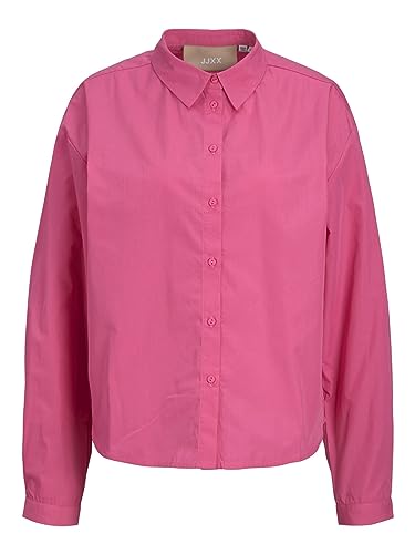 JACK & JONES Damen JJXX JXMISSION LS Relax Shirt NOOS Langarmshirt, Carmine Rose, XS von JACK & JONES