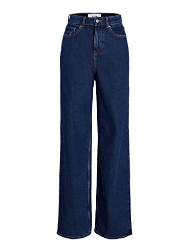 JACK & JONES Damen JJXX JXTOKYO Wide HW MR6001 NOOS Hose, Dark Blue Denim, 29/34 von JACK & JONES