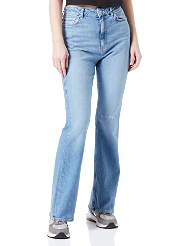 JJXX Women's JXTURIN Bootcut HW CC7006 NOOS Hose, Medium Blue Denim, 28/30 von JACK & JONES