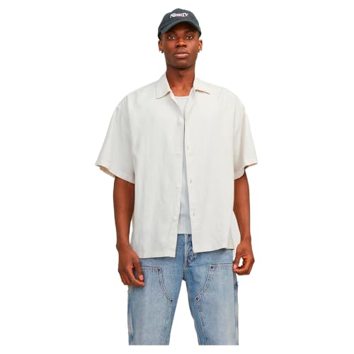JORFARO Linen Oversized Shirt SS SN von JACK & JONES