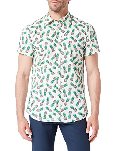 JORJAMES Palma Conv Shirt SS,Island Green,L von JACK & JONES