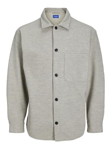JACK & JONES Herren Jorzac Melange Overshirt Sn Poloshirt, Peyote, XL EU von JACK & JONES