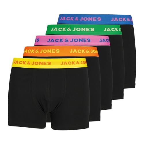 Jack & Jones Cleo Solid Trunk Boxershorts Jungen (5-pack) - 128 von JACK & JONES