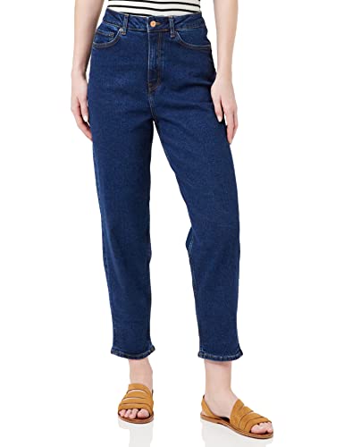 Jack & Jones Damen JJXX JXLISBON MOM HW CC4001 NOOS Jeans, Dark Blue Denim, 24/30 von JACK & JONES