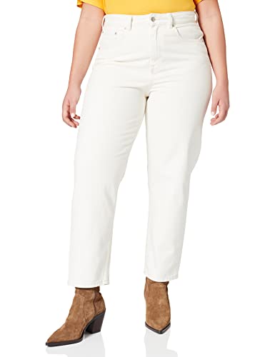 JJXX Damen JJXX JXLISBON MOM HW NR4012 NOOS Jeans, White Denim, 25/30 von JJXX