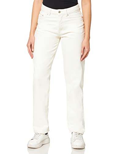 JJXX Damen JJXX JXSEOUL STRAIGHT MW NR3012 NOOS Jeans, White Denim, 25/30 von JJXX
