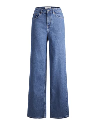 JJXX Damen Jxtokyo Wide Hw Nr6002 Noos Jeans, Medium Blue Denim, 29W / 32L EU von JJXX