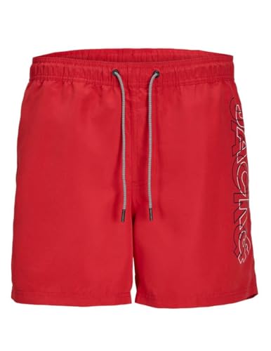 Jack & Jones Fiji Double Logo Schwimmshort Kinder - 128 von JACK & JONES