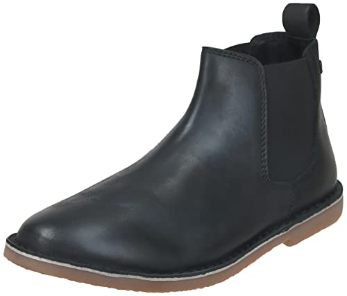 Jack & Jones Herren JFWBRAVO Leather Chelsea Boot Stiefeletten, Anthracite, 42 EU von JACK & JONES