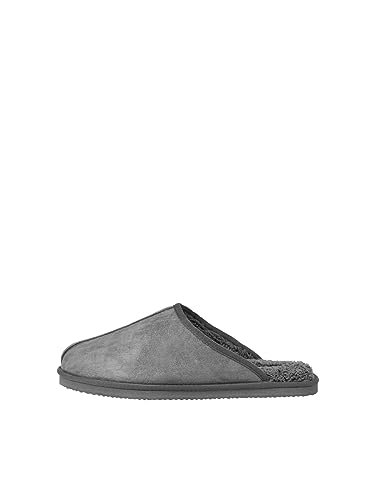 Jack & Jones Herren JFWDUDELY Microfiber Slipper Box Sandale, Castlerock, 42 EU von JACK & JONES