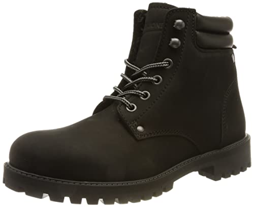 Jack & Jones Herren JFWSTOKE WARM Nubuck Stiefelette, Anthracite, 42 EU von JACK & JONES