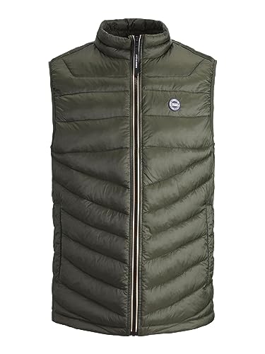 Jack & Jones Herren Jjehero Bodywarmer Collar Noos Steppweste, Rosin, M EU von JACK & JONES