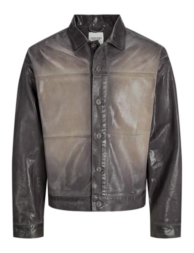 JACK & JONES Herren Jpstalex Jjcoated Jacket Styd Aw24 Ln, Chocolate Torte, x_l von JACK & JONES