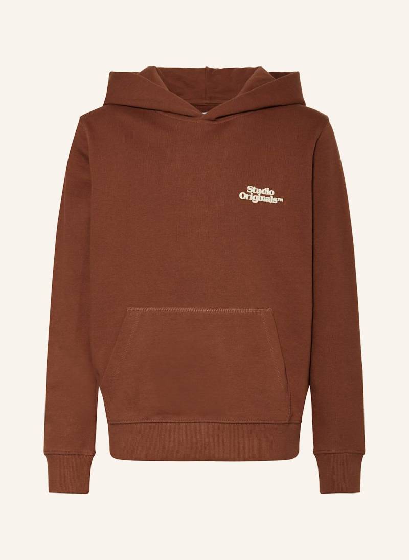 Jack&Jones Hoodie braun von JACK&JONES