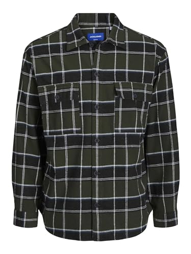 JACK&JONES JUNIOR JORBLAFRI Check Overshirt LS JNR von JACK & JONES