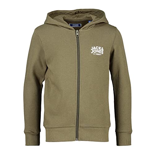 Jack & Jones Jungen Sweat Ã Capuche Garçon Whanything Sweatshirt, Kaki, 14 años von JACK & JONES