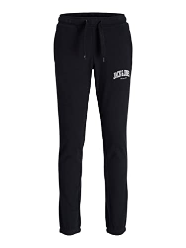 Jack & Jones Junior Jungen JPSTKANE JJJOSH Sweat Pants NAFA SN JNR Jogginghose, Black, 140 von JACK & JONES