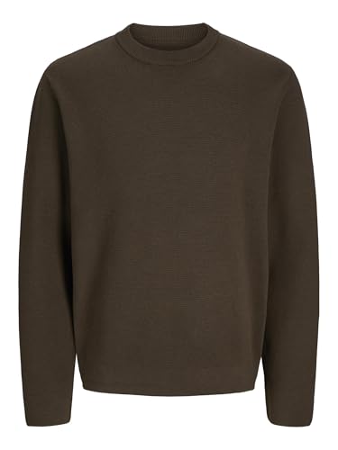 Jack & Jones Male Strickpullover Einfarbig Strickpullover Jack & Jones Male Strickpullover Einfarbig Strickpullover von JACK & JONES